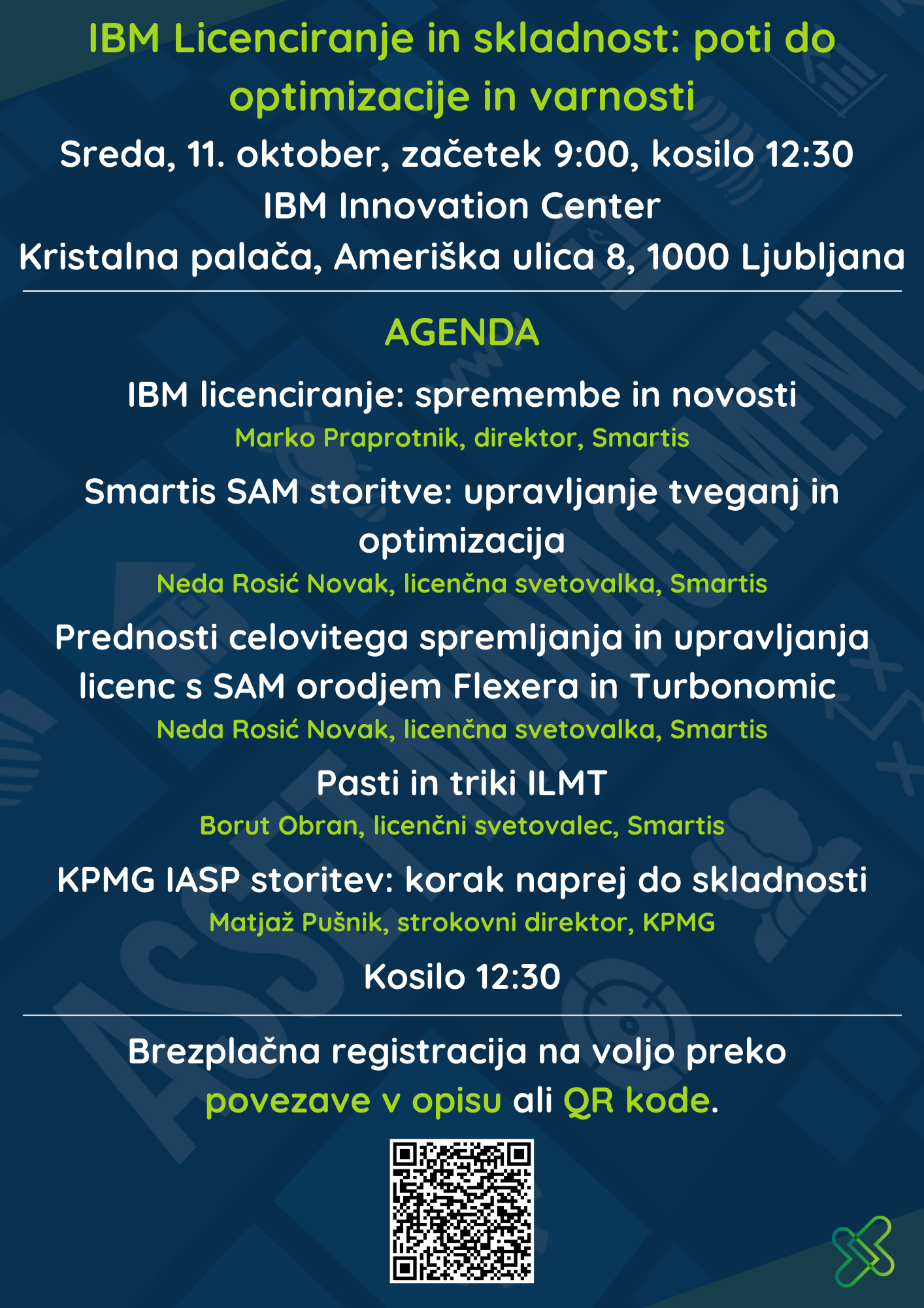 Vabilo na SAM dogodek.